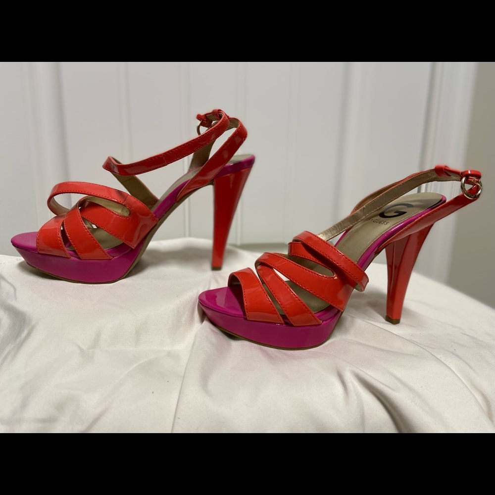 Guess heels new never worn